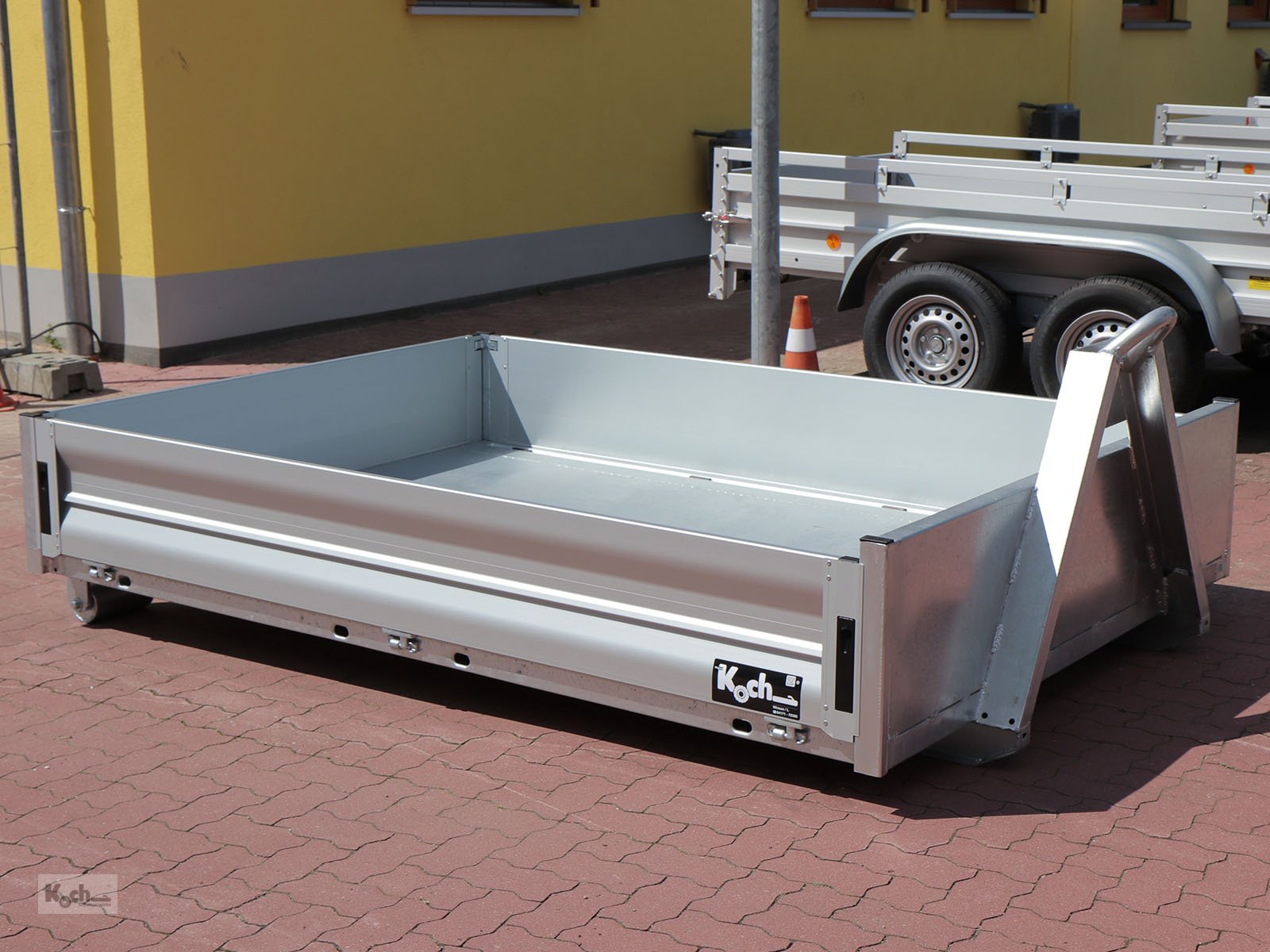 Anhänger del tipo Sonstige KONOS Abroll-Muldenkipper 3,5t|ohne Mulde|Hakengerät (Ki13352125So), Neumaschine In Winsen (Luhe) (Immagine 15)